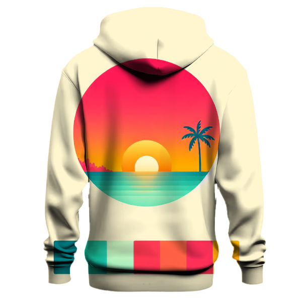 Tropical Sunset Palette Hoodie