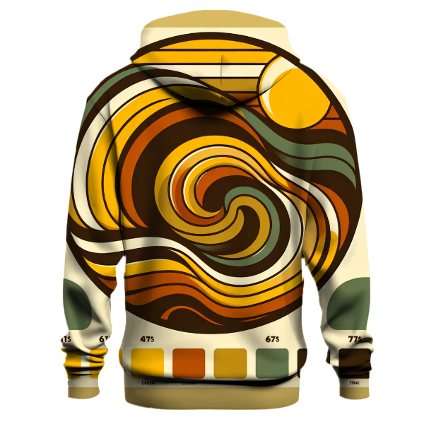 Charming Vintage Waves Hoodie
