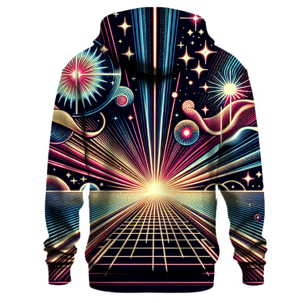 Cosmic Laser Odyssey Hoodie