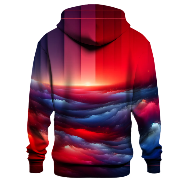 Bold Horizon Gradient Hoodie
