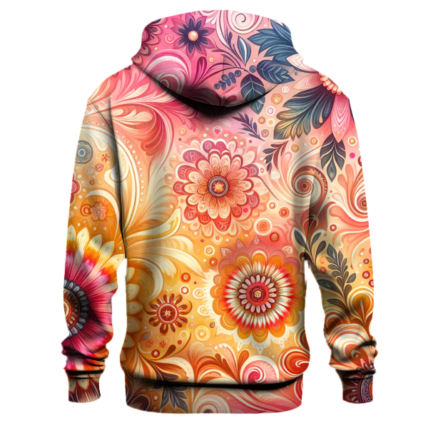 Fiesta Floral Fusion Hoodie