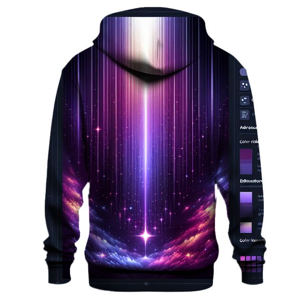 Luminous Galaxy Gradient Hoodie