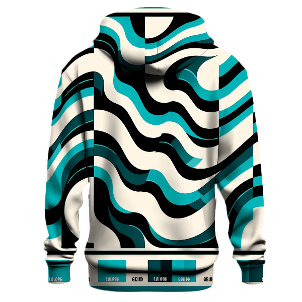 Groovy Checkerboard Delight Hoodie