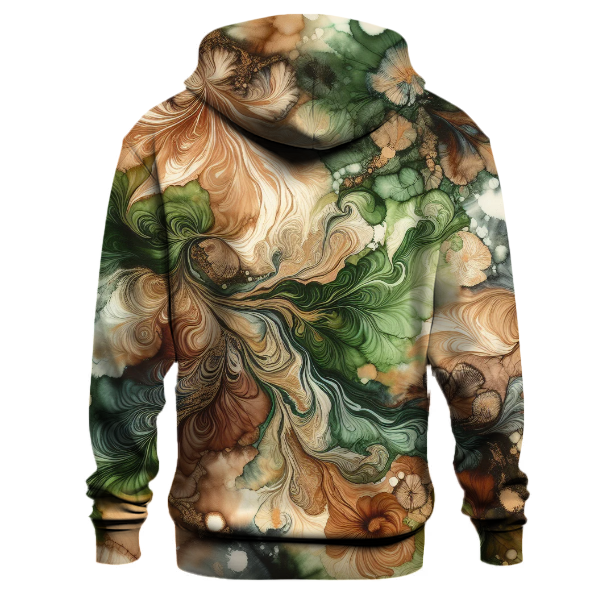 Forest Path Tie-Dye Hoodie
