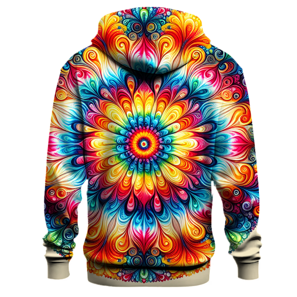 Rainbow Dreamscape Tie-Dye Hoodie