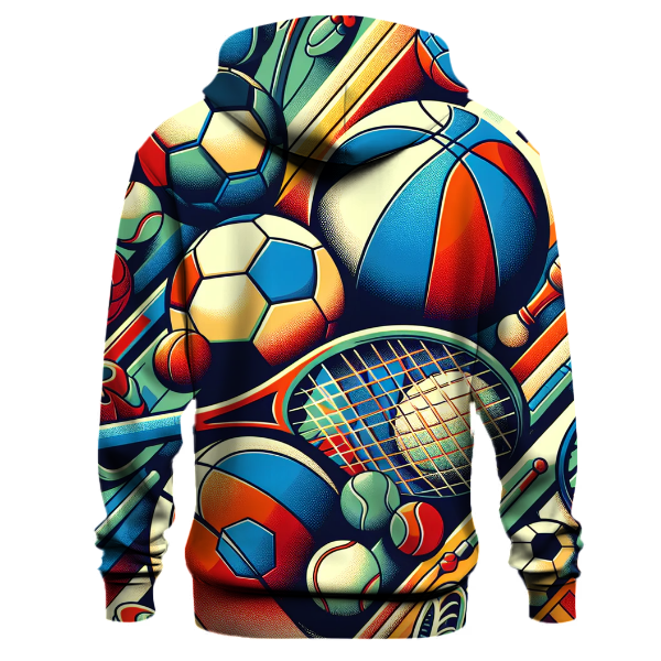 Retro Sports Champions Hoodie