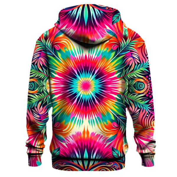 Neon Jungle Rhythm Hoodie