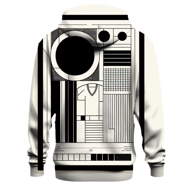 Minimalist Monochrome Hoodie