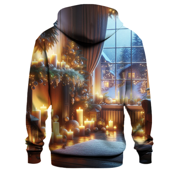Festive Candlelit Night Hoodie