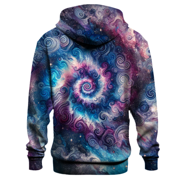 Cosmic Dreams Tie-Dye Design Hoodie