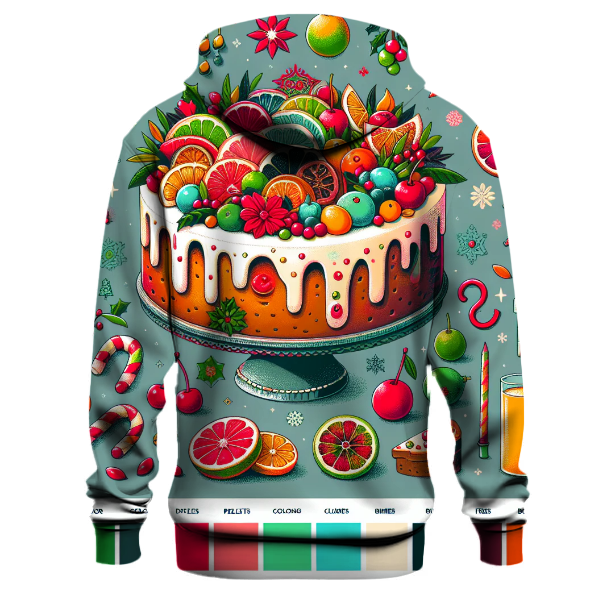 Festive Fruitcake Lovers Hoodie