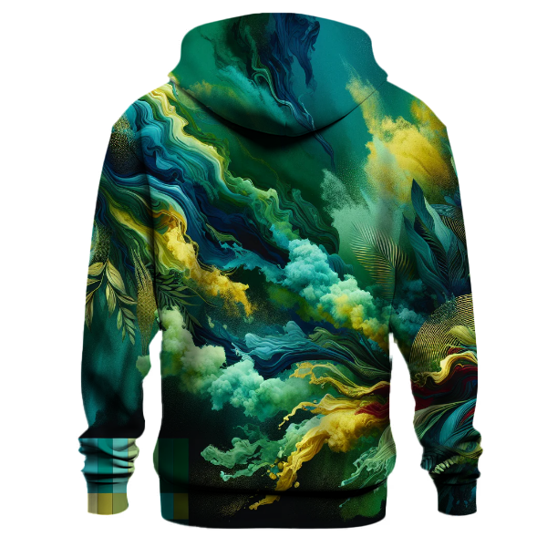 Lush Jungle Echoes Hoodie