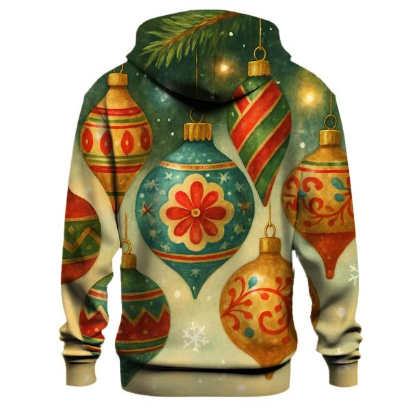 Christmas Tree Ornament Collection Hoodie
