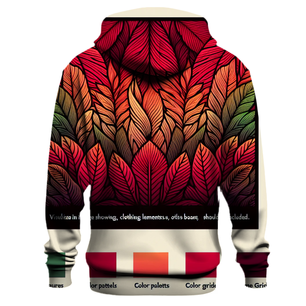Crimson Jungle Hoodie