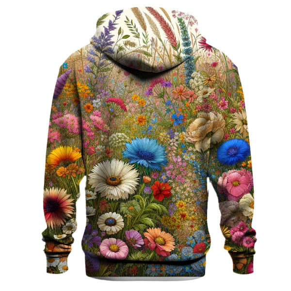 Bohemian Wildflower Fields Hoodie
