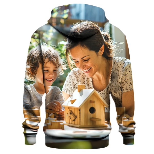 A Crafty Connection Building a Birdhouse Together Hoodie