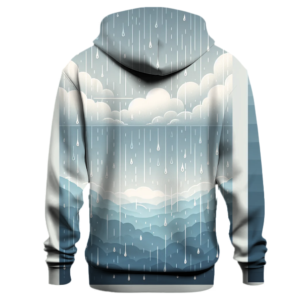 Glistening Rain Droplets Hoodie