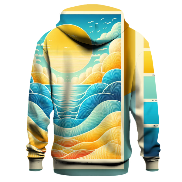 Sunny Shore Gradient Hoodie