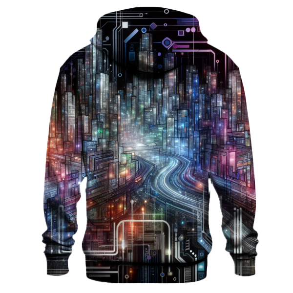 Cyber Future Wave Hoodie