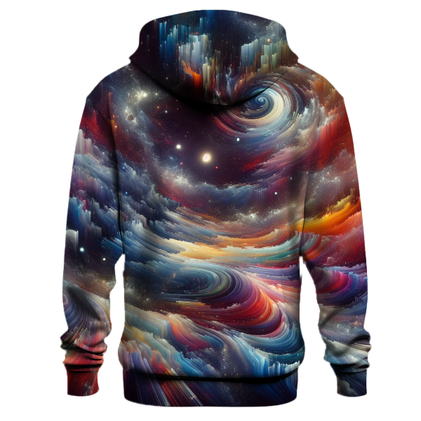 Retro Space Odyssey Design Hoodie