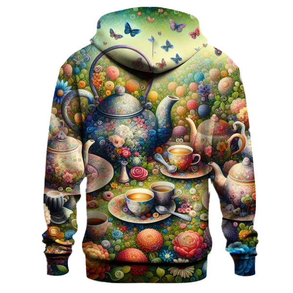 Charming Garden Tea Party Hoodie