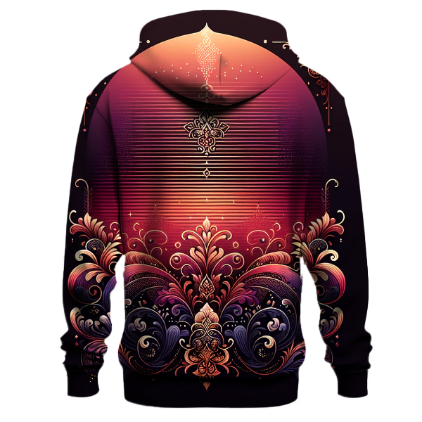 Royal Sunset Charm Hoodie