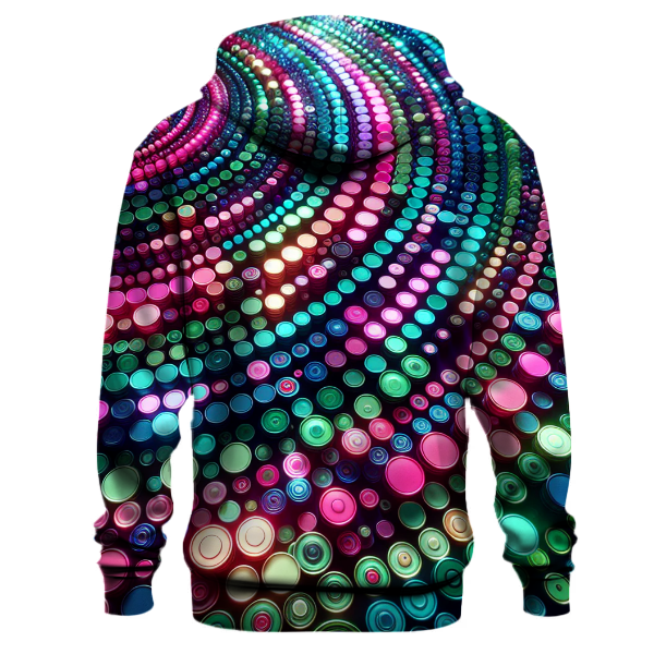 Funky Retro Disco Lights Hoodie