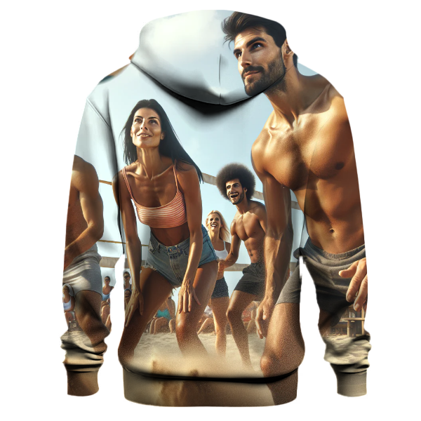 Volleyball Summer Spirit Hoodie