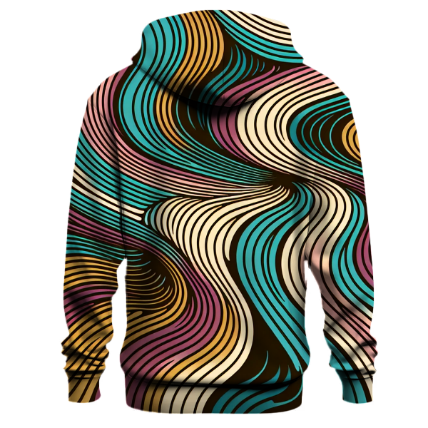 Groovy Waves Delight Hoodie