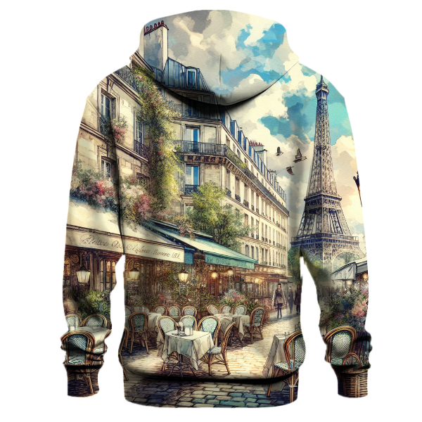 Charming Parisian Streets Hoodie