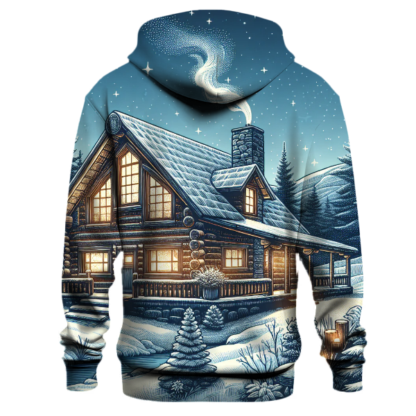 Cozy Cabin Christmas Eve Hoodie