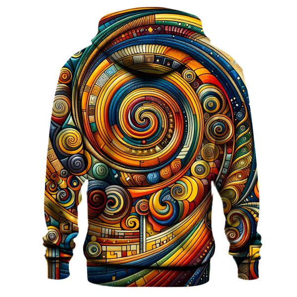 Funky Spiral Groove Hoodie