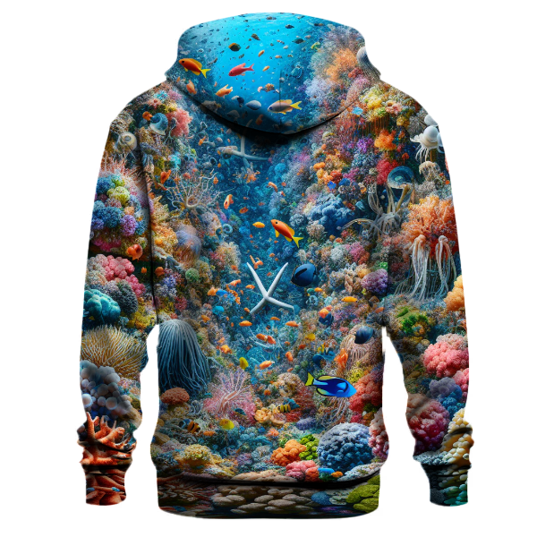 Oceanic Coral Reef Hoodie