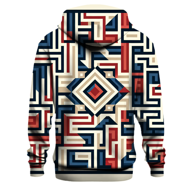 Retro Geo Patterns Hoodie