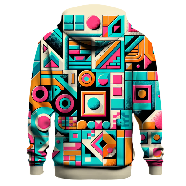 Funky Geometric Medley Hoodie