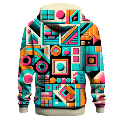 Funky Geometric Medley Hoodie