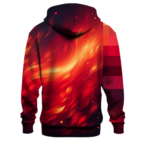 Crimson Ember Hoodie