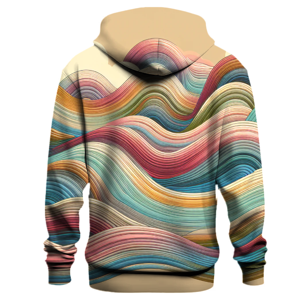 Retro Rainbow Trails Hoodie