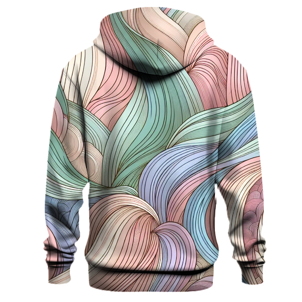 Ethereal Groove Waves Hoodie