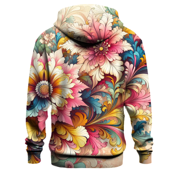Radiant Blossom Tie-dye Hoodie