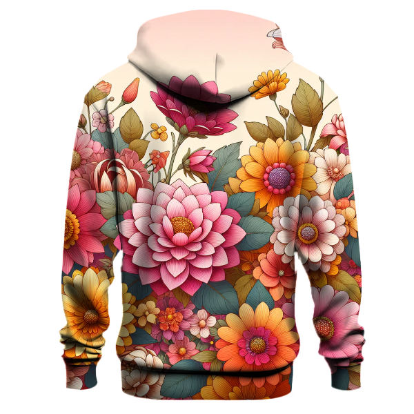 Flower Power Rainbow Hoodie