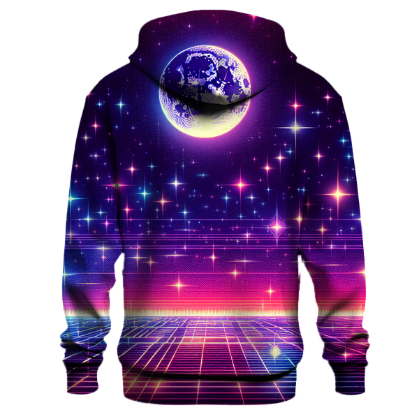 Synthwave Night Sky Hoodie