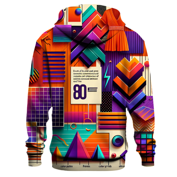 Vibrant Color Explosion Hoodie