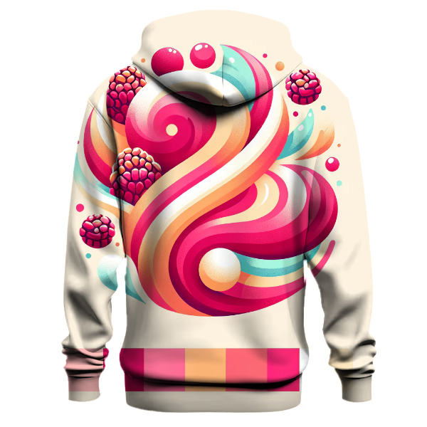 Raspberry Sorbet Tie-Dye Hoodie