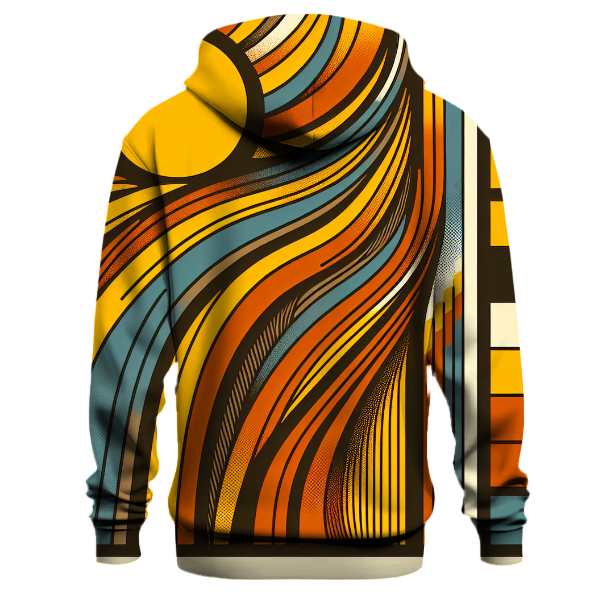 Sunshine Groove Lines Hoodie