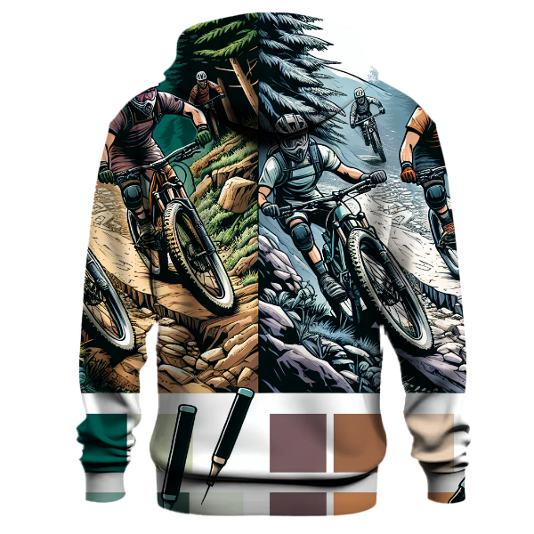 Mountain Biking Trail Quest Hoodie