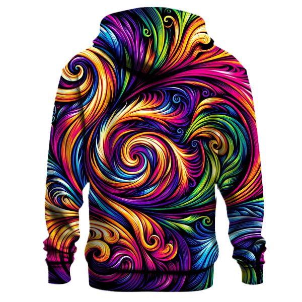 Vibrant Acid Trip Hoodie