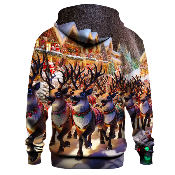 Merry Reindeer Parade Hoodie