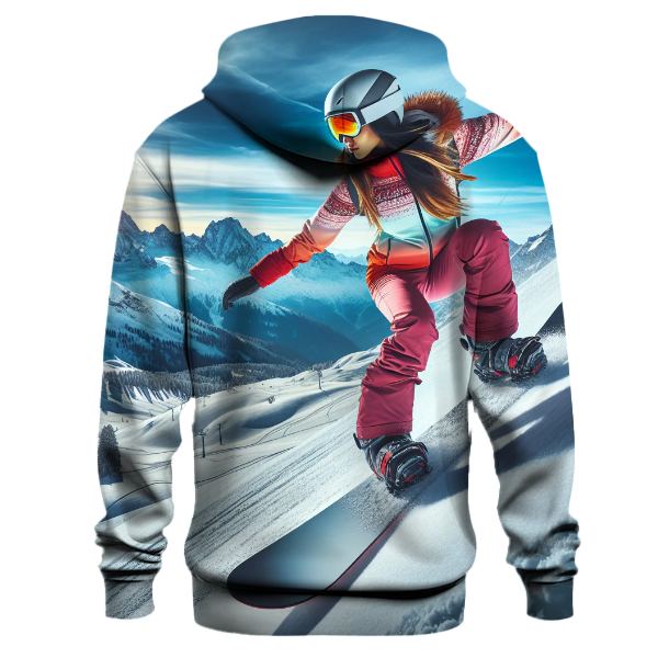 Snowboarding - Arctic Thrill Hoodie