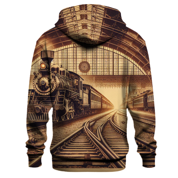 Vintage Railway Reverie Hoodie
